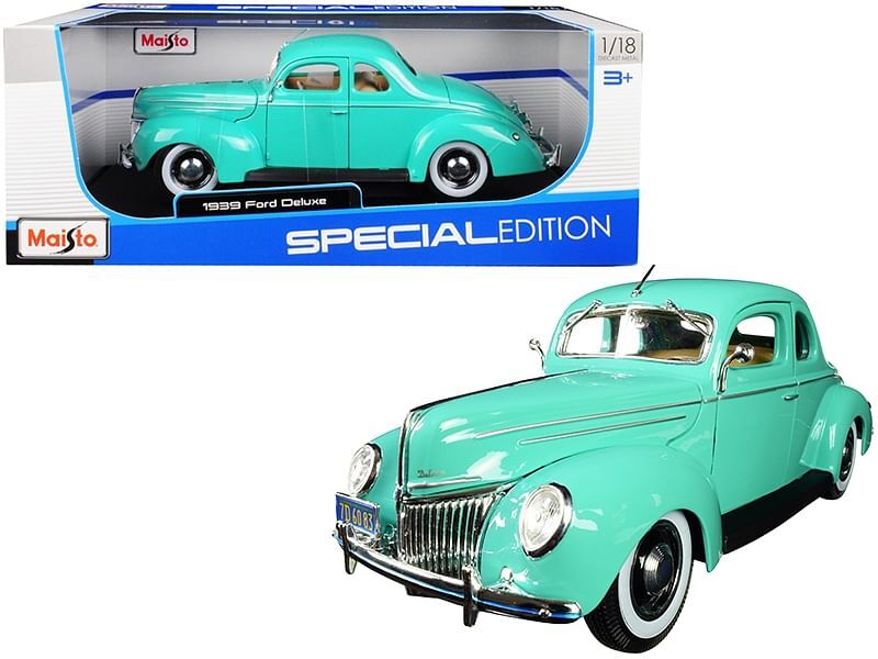 マイスト　Maisto 1939 Ford Deluxe 1/18ミニカー 1939 Ford Deluxe Light Green 1/18 Diecast Model Car by