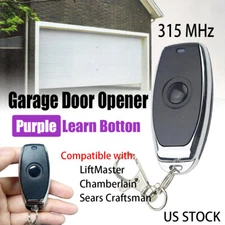 371LM Garage Door Remote Opener Purple Button Replacement For Liftmaster NEW