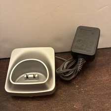 Panasonic PNLC1050 YA Cordless Phone Charger Dock w/ AC PNLV233 SILVER WHITE