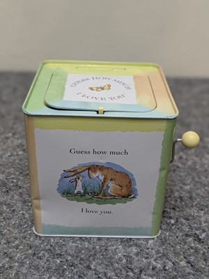 Kids Preferred Guess How Much I Love You Nutbrown Hare Jack-in-the-Box Toy WORKS