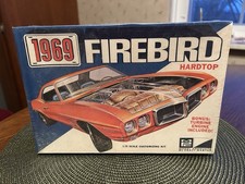 Mpc 1969 Pontiac Firebird Ht Factory Sealed Model Car Kit 1569 Awesome