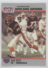 1990 Pro Set Super Bowl XXV Silver Anniversary Box Set Dan Ross #55 0q1p