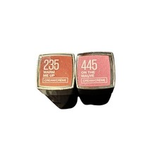 Paquete de 2 lápices labiales Maybelline Color Sensational en malva y disco Warm Me Up