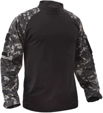 Rothco Tactical Combat Airsoft Shirt Paintball Uniform Army Long Sleeve Top
