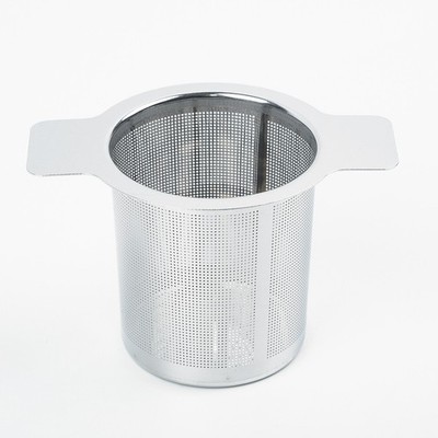 304 Stainless Steel Dual Ear Fine Mesh Filter Tea Infuser Strainer Coffee