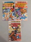 VINTAGE MARVEL COMICS FANTASTIC FOUR  3 Books  179 182 And 188
