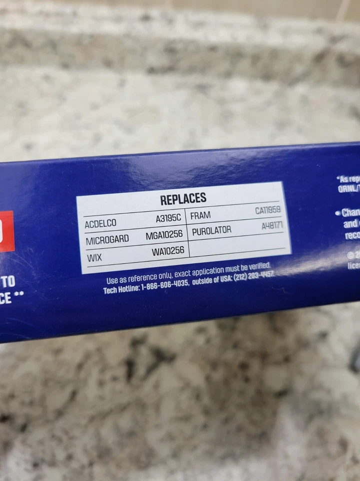 NEW STP Engine Air Filter SA11959 for Chevrolet Colorado GMC Canyon 2015-2022 - Image 4 of 4