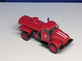 GAZ 51 ATZ 2 2 Kesseltankwagen Feuerwehr (H0/1:87 Quelle: KI)
