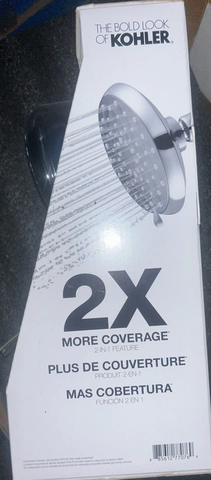 Kohler R28159-G-CP, Kit Combo de Ducha Multifunción 2 en 1, Cromo Pulido Foto 4 de 4