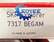 1PC NEW SKF 7317 BEGAM single row angular contact ball bearing Fast shipment