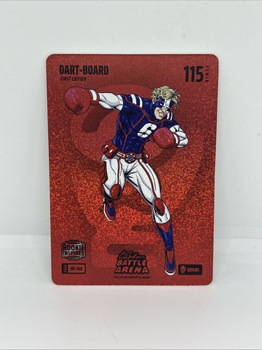BO JACKSON BATTLE ARENA Jaxson Dart “DART BOARD” RC Brawl Logo Red Foil IBF-340