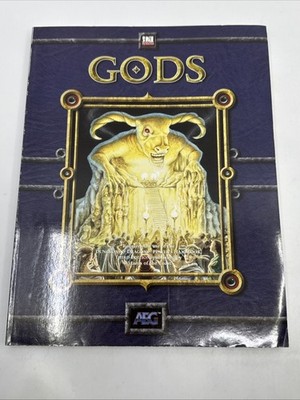 Gods AEG 8510 D20 System RPG Role Playing Book Dungeons Dragons 2002 Alderac