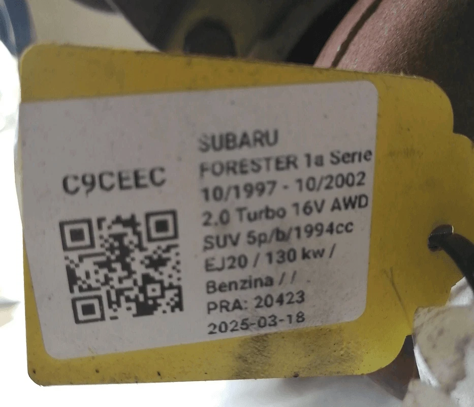 14411AA551 Turbolader SUBARU FORESTER 2a Serie 2.0 Turbo 16V SUV 5p/b/1994cc - Bild 4 von 4