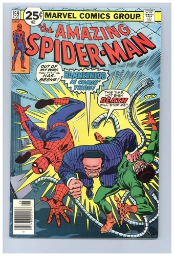 Amazing Spider-Man 159 (FN) Doctor Octopus! Len Wein 1976 Marvel Comics i849