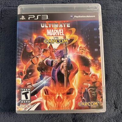Ultimate Marvel vs. Capcom 3 (Sony PlayStation 3, PS3, 2011) Complete W/O Manual