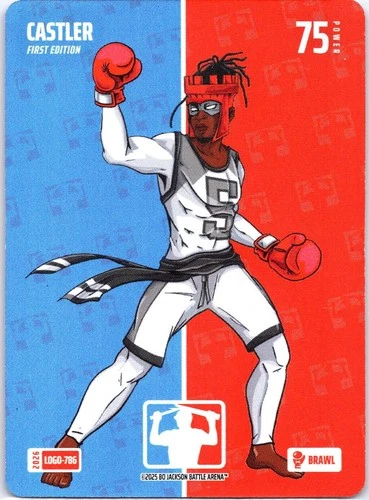 Bo Jackson Battle Arena Castler Brawl Logofoil 1st Edition Stephon Castle