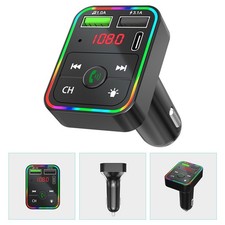  Car Transmitter with Usb Mobile Phone Automobile Chargers Plug Adapter
