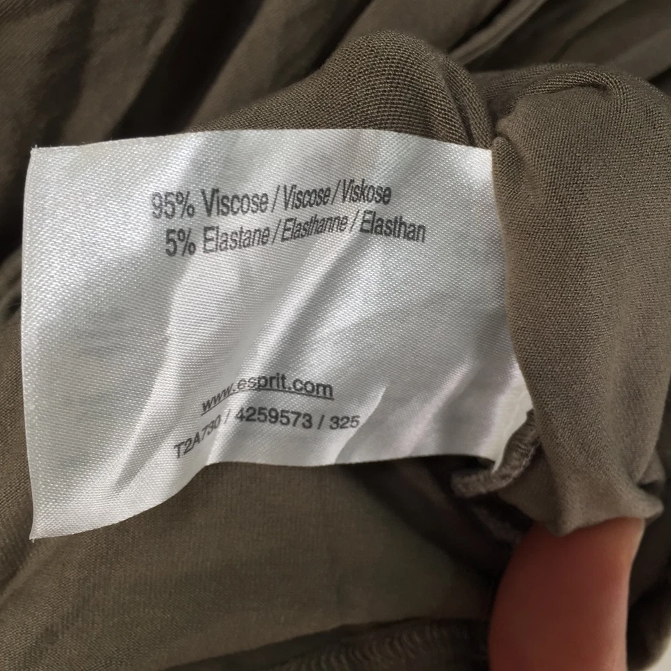 Esprit женщин кроссовер надежном Майка размер L серо-серый без рукавов vneck 117989 - Изображение 4 из 4