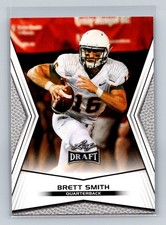 2014 Leaf Draft #81 Brett Smith Wyoming Cowboys