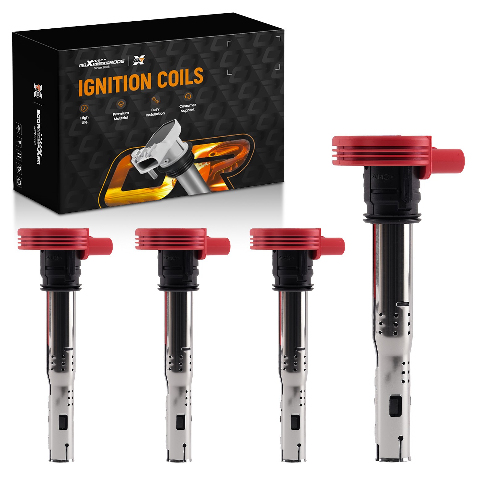 Ignition Coil Pack For Audi A4 A5 R8 /Vw Golf Gti 2.0T Fsi 06E905115e - Image 3
