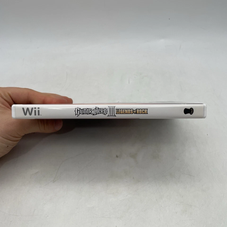 Guitar Hero III Legends of Rock (Nintendo Wii, 2007) - Completo probado en caja original Foto 4 de 4