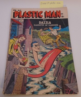 Plastic Man No. 53 April 1955 Quality Comics Book