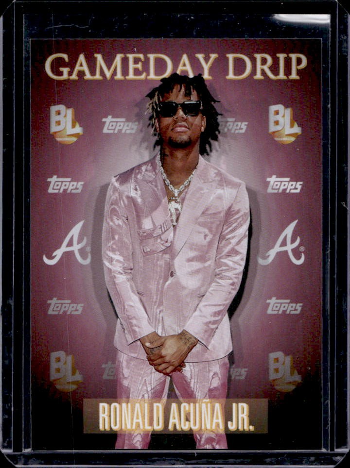 2024 Topps Big League Ronald Acuna Jr. Gameday Drip #GD-10 Braves