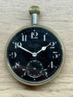 ANTIQUE W.W.I DOXA MILITARY AIR FORCE PILOTS BLACK DIAL POCKET WATCH MARK V