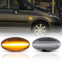Seitenblinker LED Mit E-2X Klarglas Kompatibel Mit Peugeot Expert, Partner