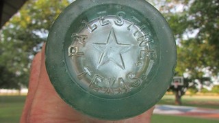 Unkown Palestine Texas Nov.16 1915 Coca Cola Bottle with STAR