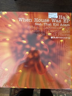 Halo When House Was EP Feat That kid Adam Vinyl 12 