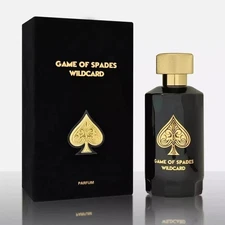 Game Of Spades Wildcard Parfum by Jo Milano 3.4 oz Eau de Parfum New In Box