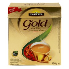 Tata Tea Gold Carton Pack With Lid 450g Authentic Indian Hearty Blend