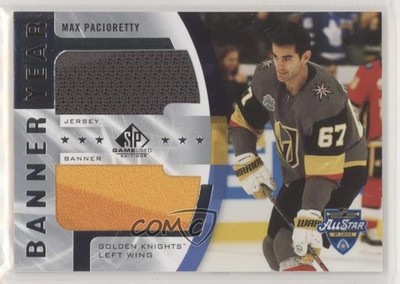 2020 SP Game Used NHL All-Star Banner Jersey Relics Max Pacioretty #BYJ-MP 04z0