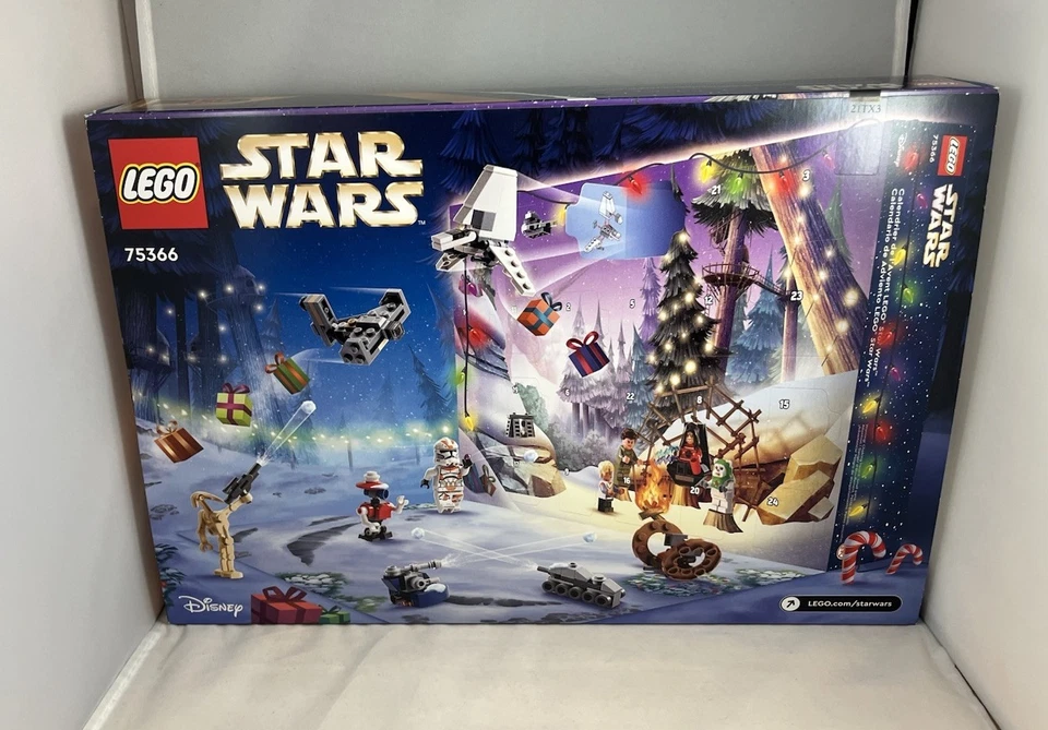 LEGO Star Wars 2023 Advent Calendar 75366 Disney Sealed RETIRED Christmas - Image 2 of 4