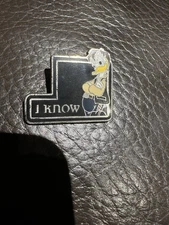 Donald Duck as Han Solo I know Star Wars Quotes Mystery Disney Pin 84607