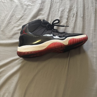 #ad #ad RIGHT SHOE ONLY Jordan 11 Retro Air Jordan Bred 2019 Sneaker Size 11 $50.00