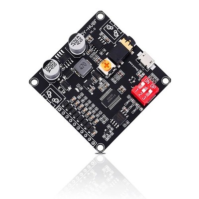 DC 12V 24V 20W Voice Playback Module, High Power Sound Board MP3 Player 64Mbi...