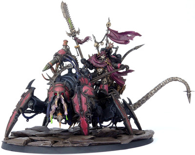 Warhammer 40K Chaos Emperor's Children Lord Discordant on Helstalker