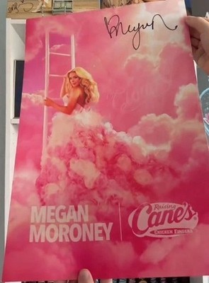 SALE! Megan Moroney Signed Tour Poster Reprint