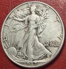 1942 50C Walking Liberty Half Dollar. Better Grade. Free Shipping
