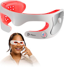 Red Light Therapy for Eyes   Rejuvaglow 3 Modes under Eye Red Light Therapy with