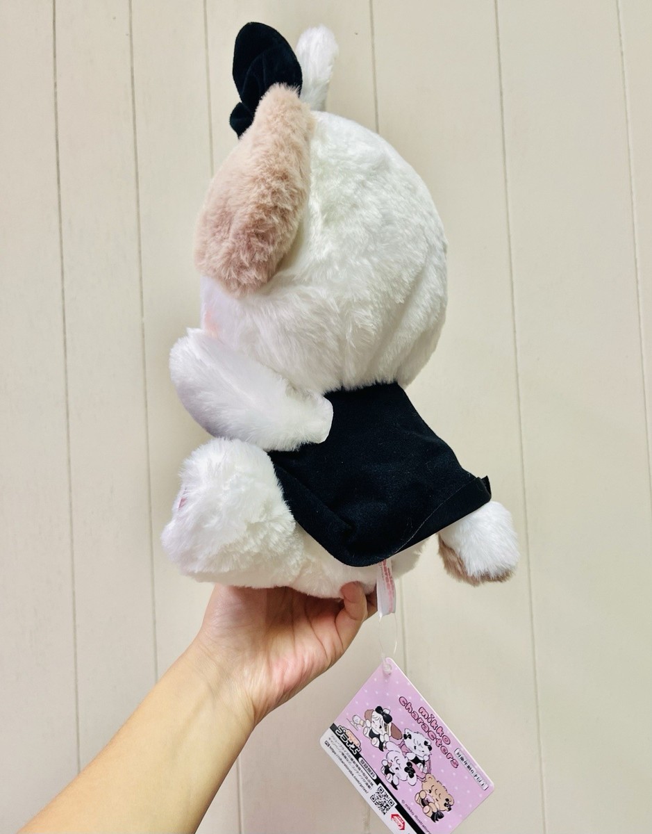 mikko characters BLACK RIBBON ぬいぐるみ　４種 Sanrio Japan FuRyu Mikko Characters Black Ribbon Dog Souffle Big