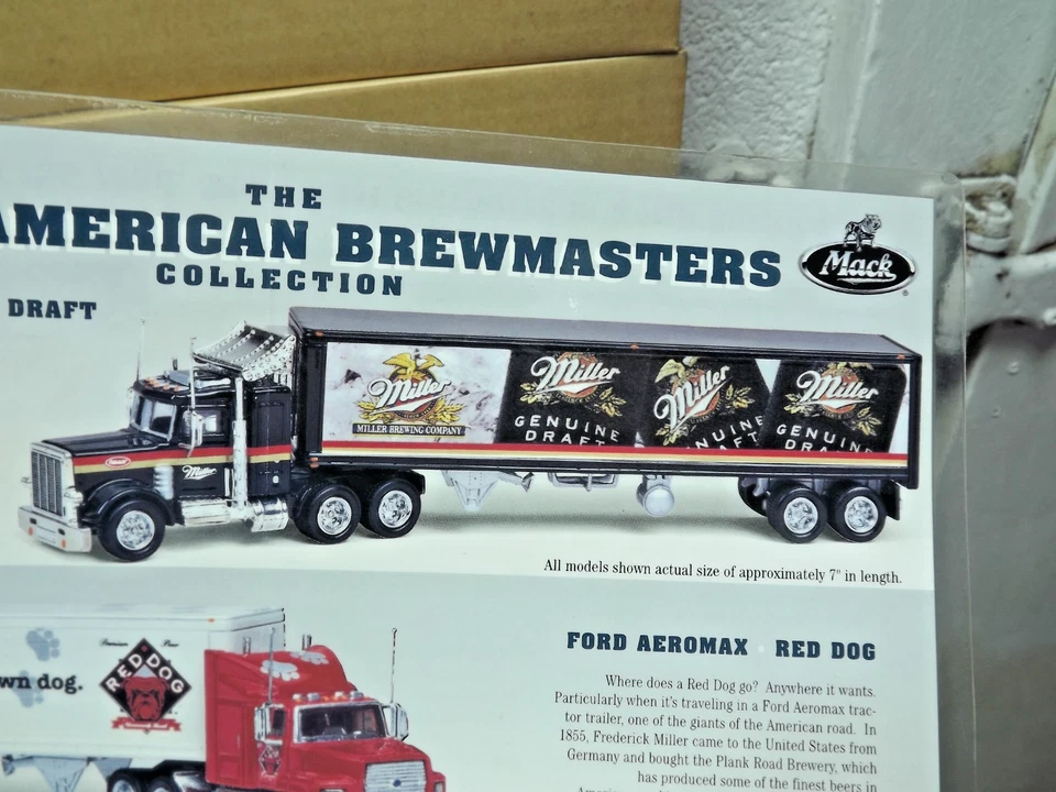 MATCHBOX COLLECTIBLES North American Brewmasters Set of 6 Tractor Trailers - Image 2 of 4