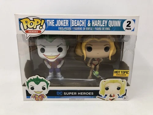 The Joker & Harley Quinn Beach DAMAGED BOX SEE PICS