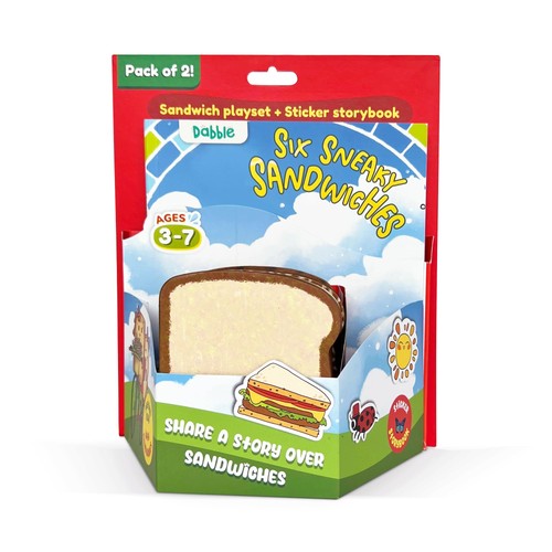 Juego de cocina LoveDabble para niños para juegos de simulación - Seis sándwiches furtivos | - Imagen 3 de 3