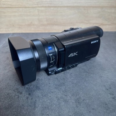 Sony FDR-AX100 4K Camcorder - Black for sale online | eBay