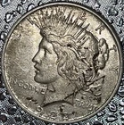 1922 Silver Peace Dollar Uncertified About Uncirculated Condition