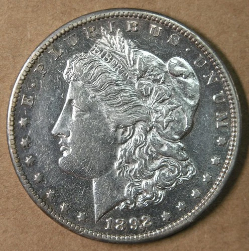 $1 1892-CC Morgan Silver Dollar XF-AU Det Carson City Mint Semi-Key * AvenueCoin