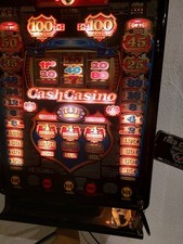 Geld  Euro Spielautomat  slot machine Löwen + Programmiergerät NSM cash Automat